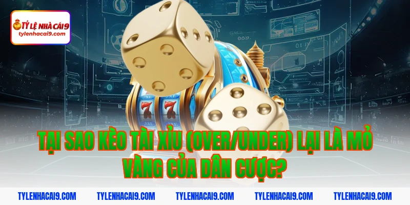 Tại sao kèo Tài Xỉu (Over/Under) lại là mỏ vàng của dân cược?